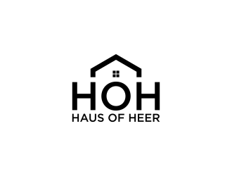 Haus of Heer also known as HOH (short form) logo design by .::ngamaz::.
