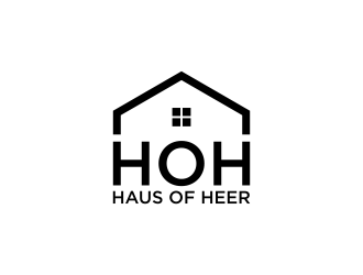 Haus of Heer also known as HOH (short form) logo design by .::ngamaz::.
