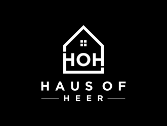 Haus of Heer also known as HOH (short form) logo design by haidar
