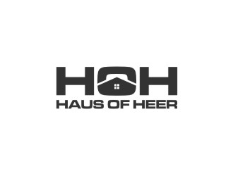 Haus of Heer also known as HOH (short form) logo design by bombers