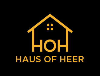 Haus of Heer also known as HOH (short form) logo design by tukang ngopi