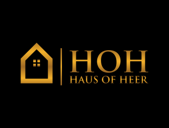 Haus of Heer also known as HOH (short form) logo design by tukang ngopi