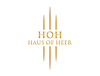 Haus of Heer also known as HOH (short form) logo design by tukang ngopi