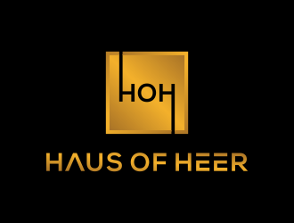 Haus of Heer also known as HOH (short form) logo design by tukang ngopi