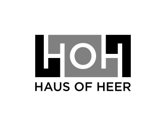 Haus of Heer also known as HOH (short form) logo design by Galfine