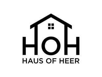 Haus of Heer also known as HOH (short form) logo design by Galfine