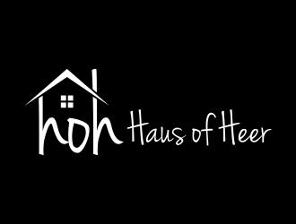 Haus of Heer also known as HOH (short form) logo design by hashirama