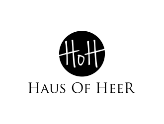 Haus of Heer also known as HOH (short form) logo design by hashirama