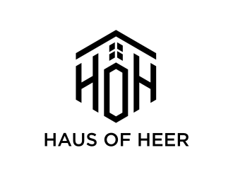 Haus of Heer also known as HOH (short form) logo design by nurul_rizkon