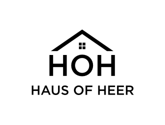 Haus of Heer also known as HOH (short form) logo design by nurul_rizkon