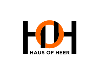 Haus of Heer also known as HOH (short form) logo design by nurul_rizkon