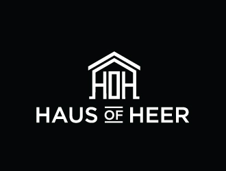 Haus of Heer also known as HOH (short form) logo design by Foxcody