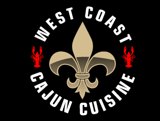 West Coast Cajun Cuisine logo design by AamirKhan