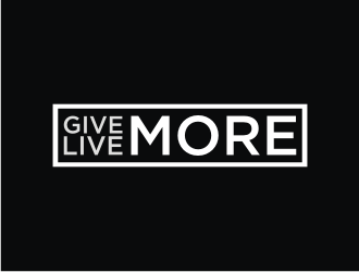 Give more LIVE MORE logo design by ora_creative