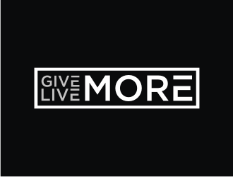 Give more LIVE MORE logo design by ora_creative