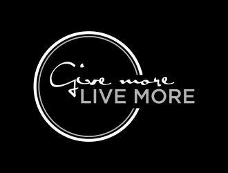 Give more LIVE MORE logo design by GassPoll