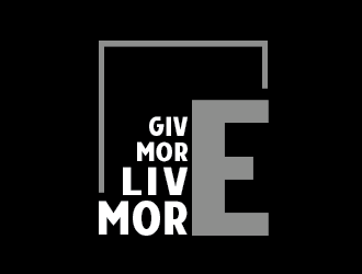 Give more LIVE MORE logo design by Bl_lue