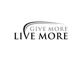 Give more LIVE MORE logo design by GassPoll