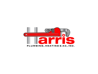 Harris Plumbing, Heating & AC, Inc. logo design by oke2angconcept