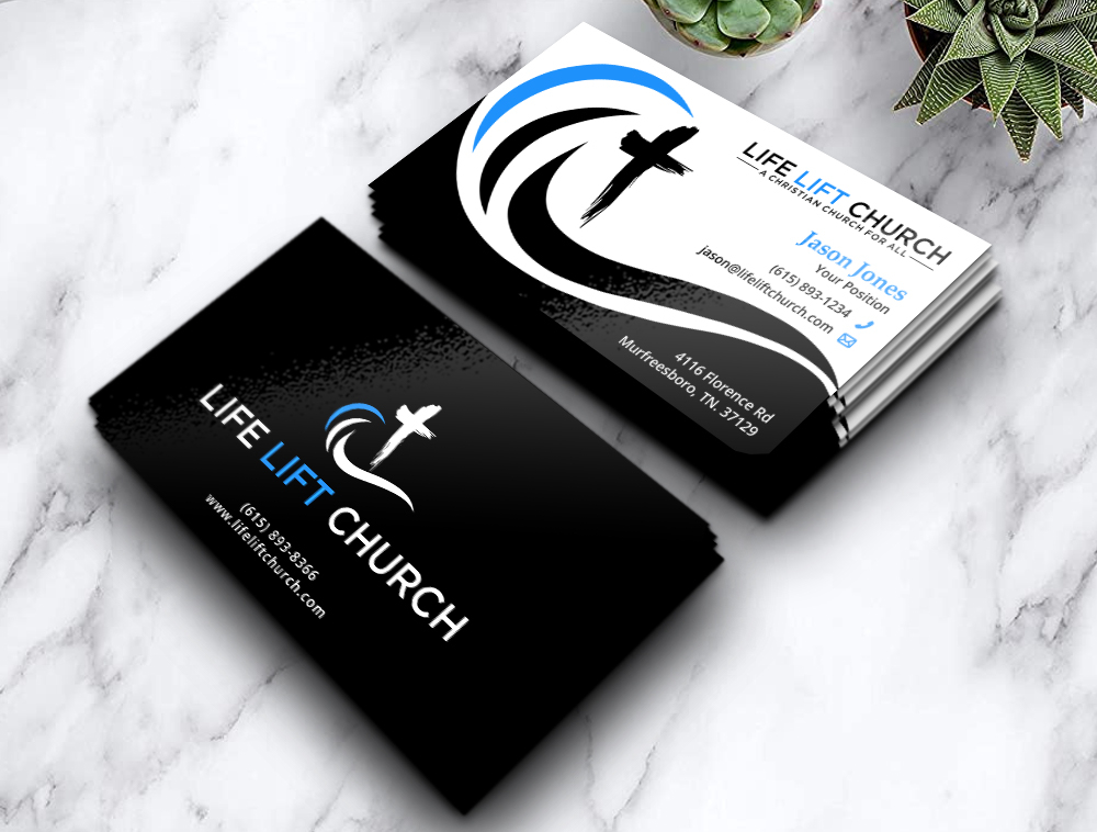 Life Lift Church logo design by Niqnish