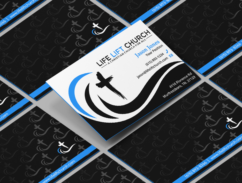 Life Lift Church logo design by Niqnish