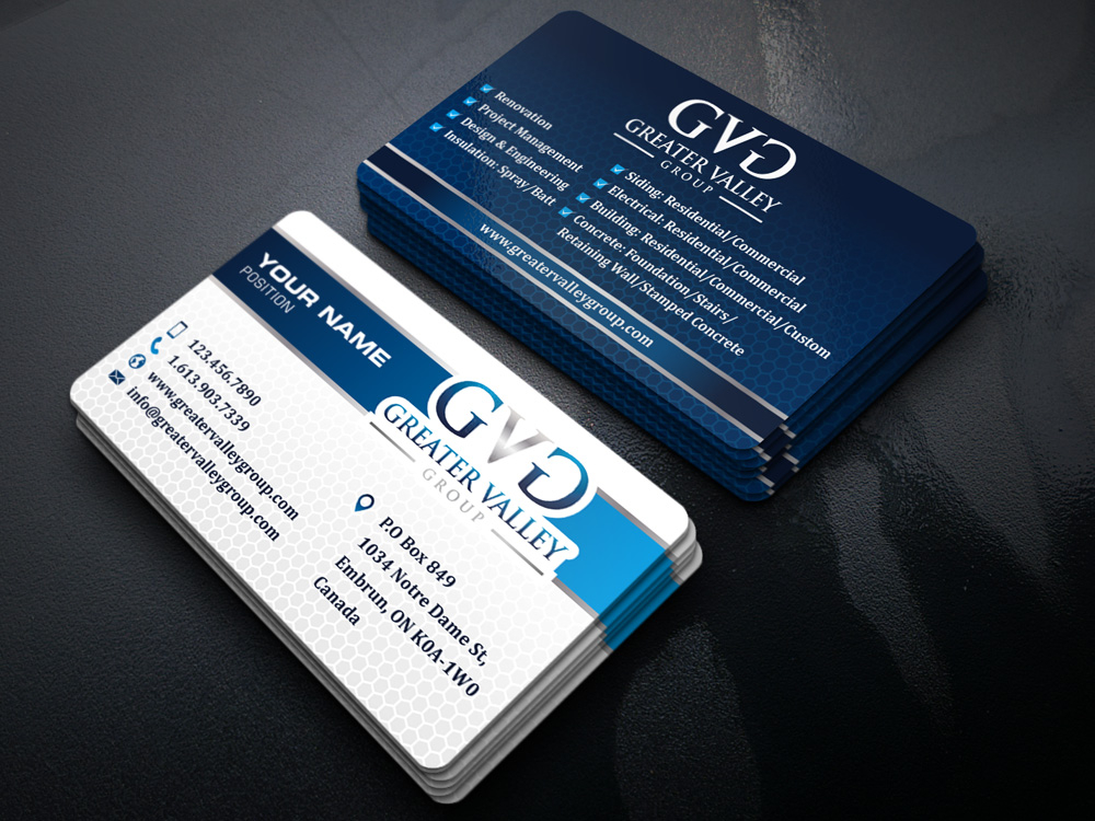 Greater Valley Group (GVG) logo design by Gelotine