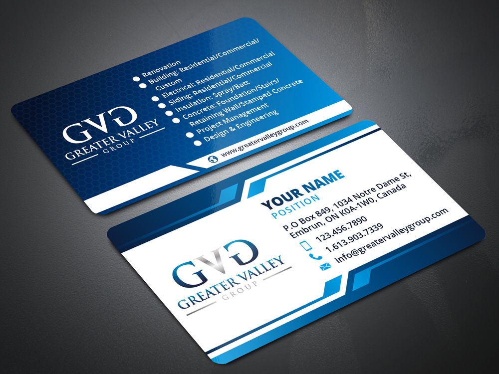 Greater Valley Group (GVG) logo design by Gelotine