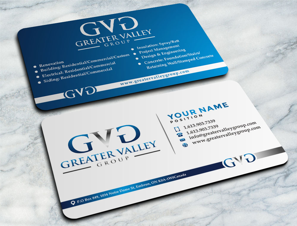 Greater Valley Group (GVG) logo design by zizze23