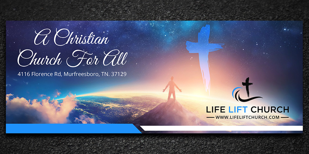 Life Lift Church logo design by Gelotine