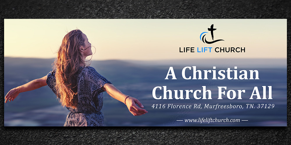 Life Lift Church logo design by Gelotine