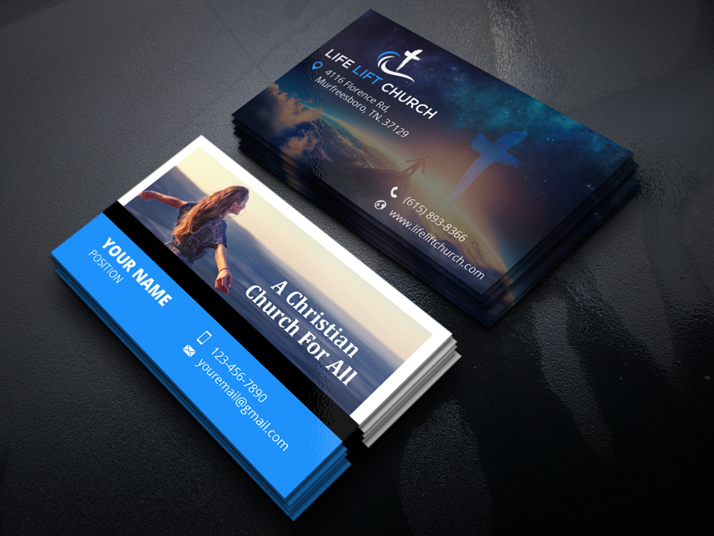 Life Lift Church logo design by Gelotine