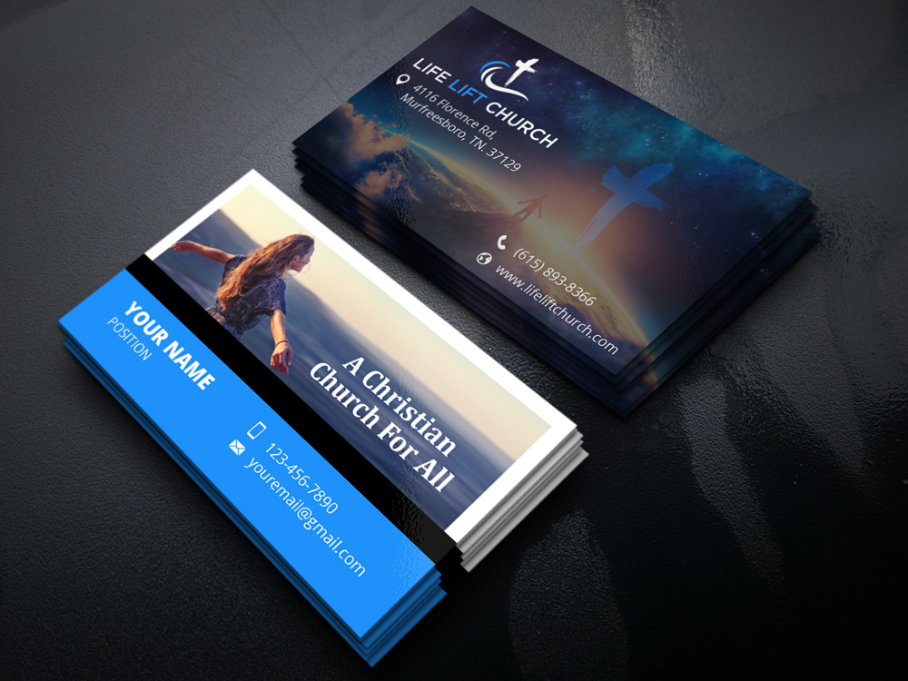 Life Lift Church logo design by Gelotine