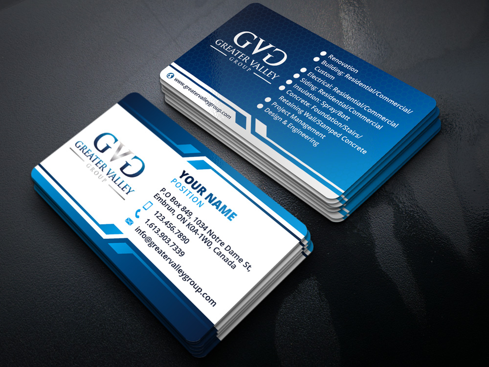 Greater Valley Group (GVG) logo design by Gelotine