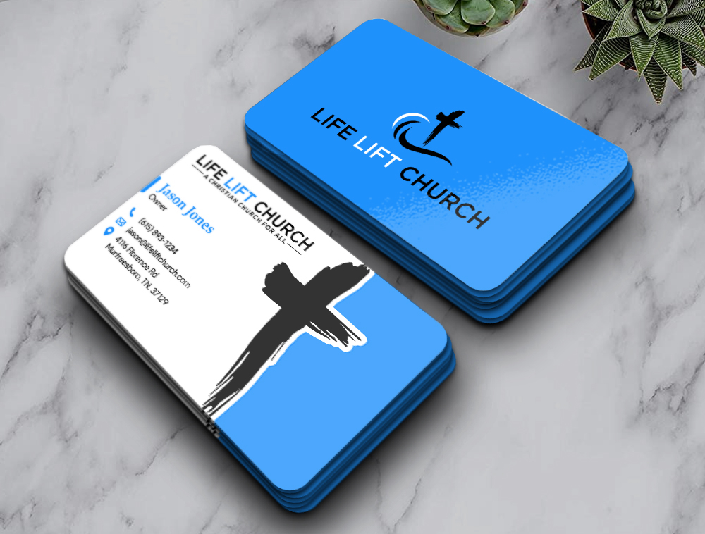Life Lift Church logo design by Niqnish