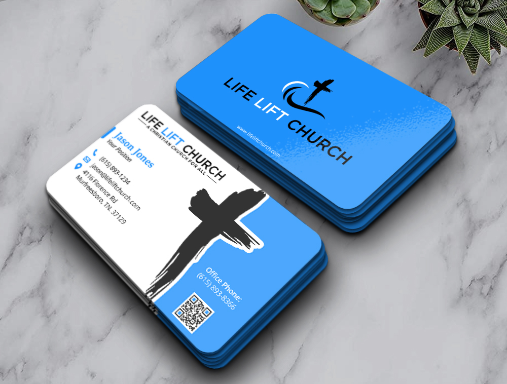 Life Lift Church logo design by Niqnish