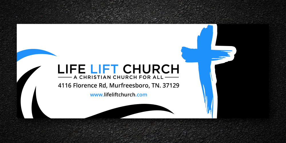Life Lift Church logo design by Niqnish