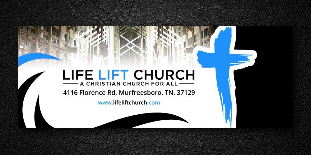 Life Lift Church logo design by Niqnish