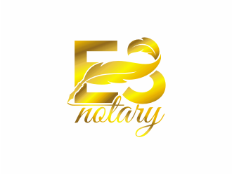 E3 Notary logo design by dhe27