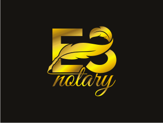 E3 Notary logo design by dhe27