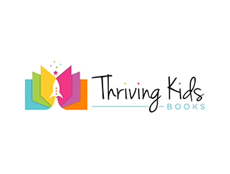 Thriving Kids Books logo design by ndaru