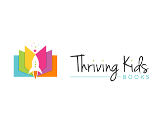 Thriving Kids Books logo design by ndaru