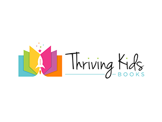 Thriving Kids Books logo design by ndaru