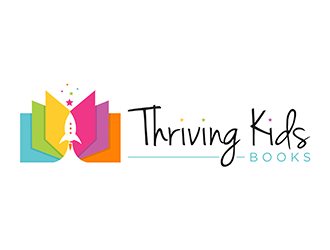 Thriving Kids Books logo design by ndaru
