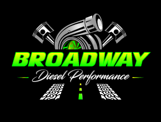 Broadway Diesel Performance logo design by pollo