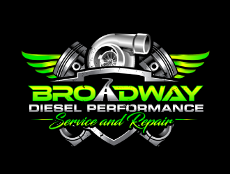 Broadway Diesel Performance logo design by bernard ferrer