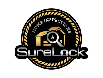 SureLock Home Inspections logo design by ksantirg
