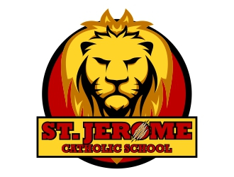 St. Jerome Catholic School logo design by DMC_Studio