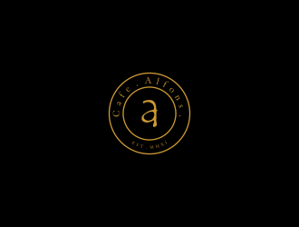 Cafe Alfons logo design by Asyraf48