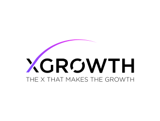 xGrowth logo design by bomie
