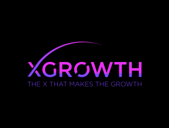 xGrowth logo design by bomie